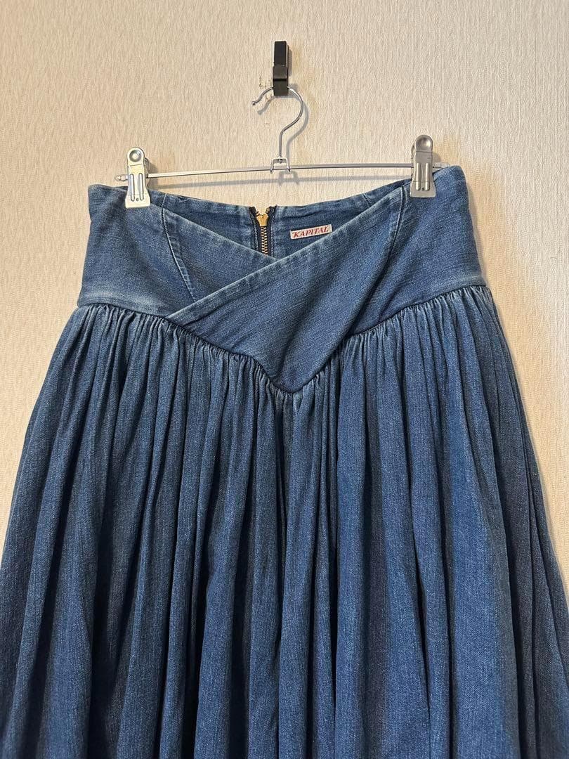 パンツ KAPITAL Denim Pleats Sarouel Pants