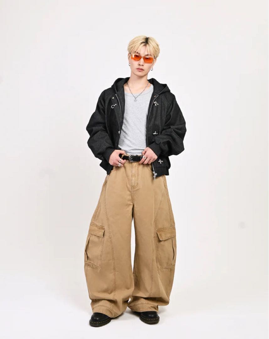 トグルフックリジットアクティブジャケット L2089 XL (black)地底人