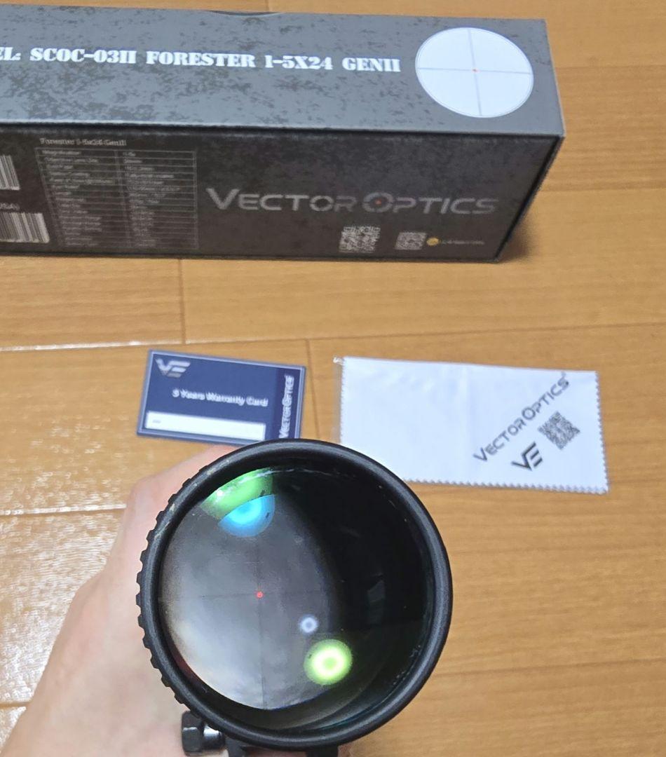 VECTOR OPTICSFORESTERフォレスター 1-5X24 GENII