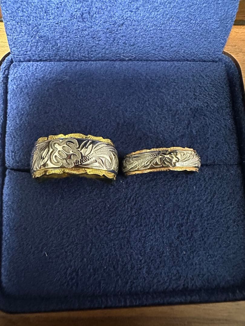 ハワイアンジュエリー　リング　ペア