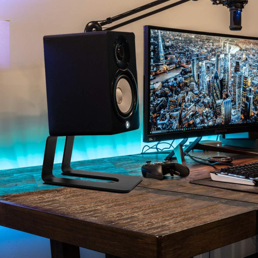 小型 アルミ製 スピーカースタンド