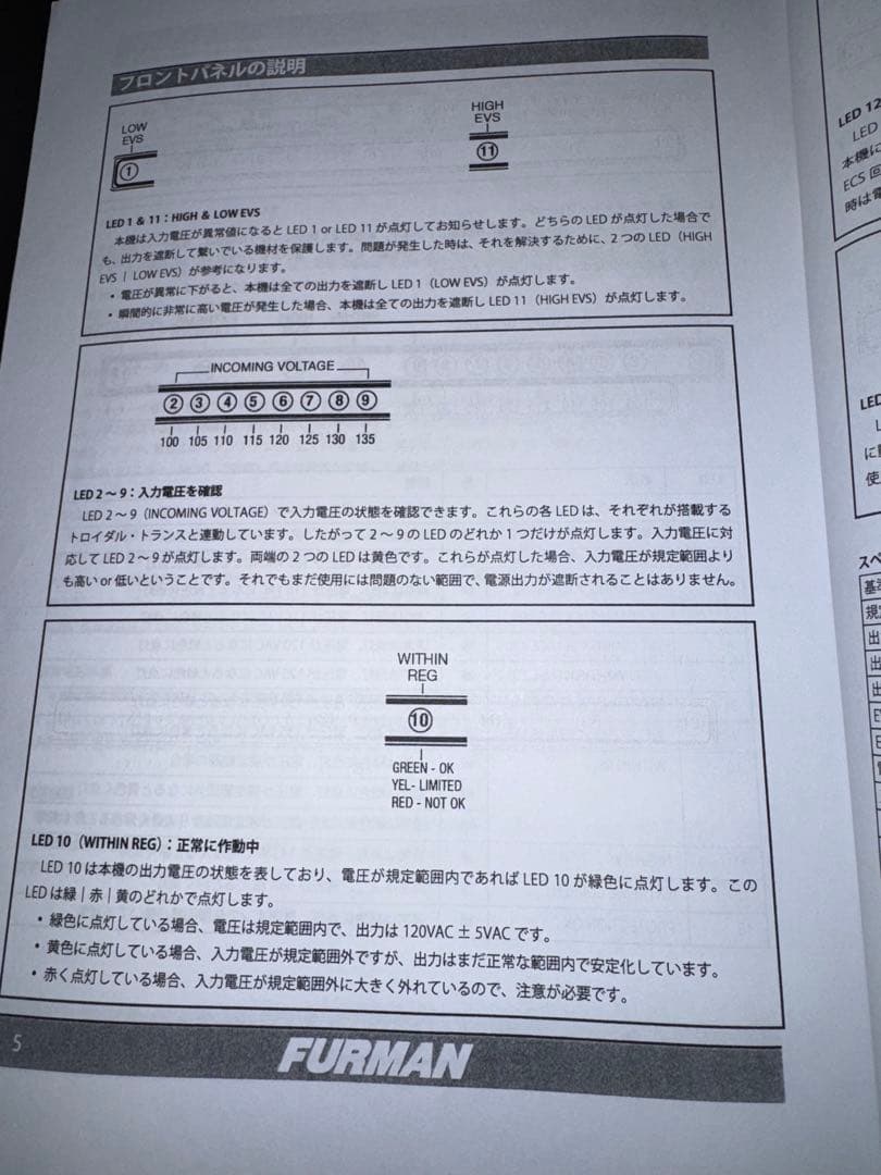 FURMAN M-8X AR 安定化電源 (M8XAR)