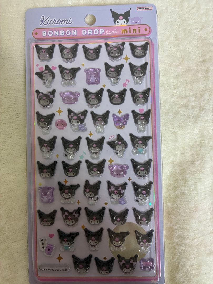 【正規品】ボンボンドロップシールミニ サンリオ＋しずくちゃん＋サンリオステッカー