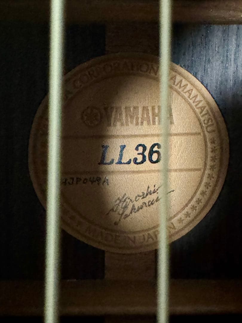 YAMAHA LL36 ARE ハードケース付き