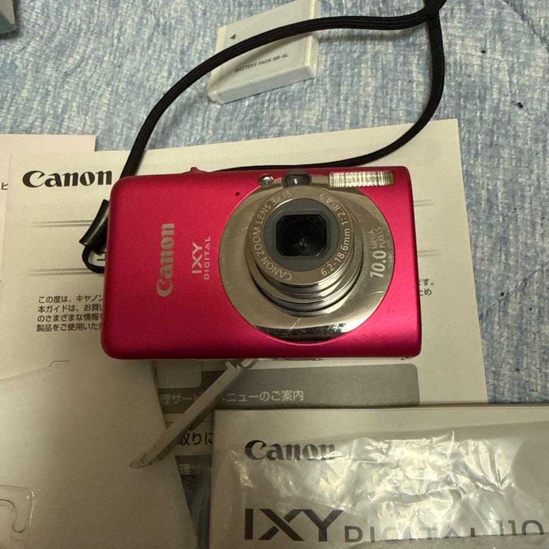 Canon IXY DIGITAL 110 IS ピンク