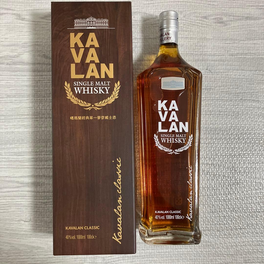カバラン　KAVALAN シングルモルトウイスキー 1000ml 40%