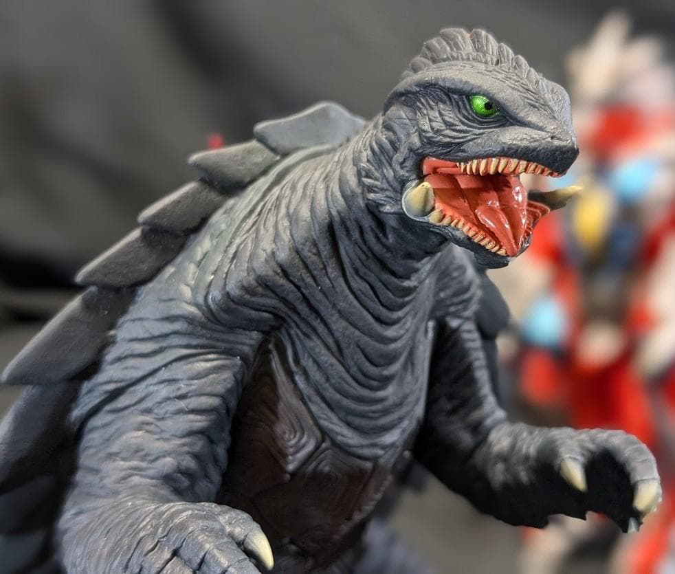 【gjgj】平成ガメラ＆ギャオス＆イリス（バンダイ）４体セット