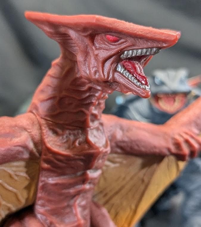 【gjgj】平成ガメラ＆ギャオス＆イリス（バンダイ）４体セット