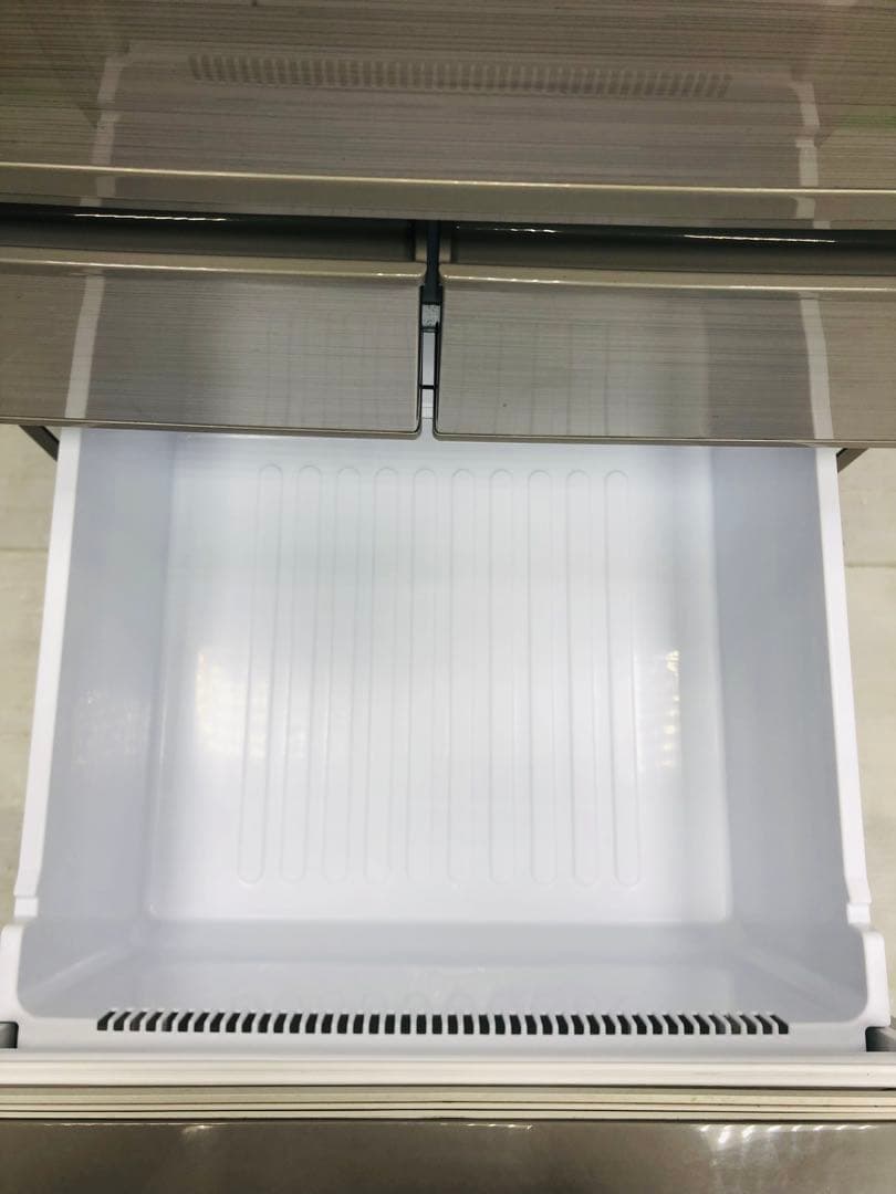 シャープ　冷蔵庫　5ドア　412L SJ-PW42B-S どっちでもドア