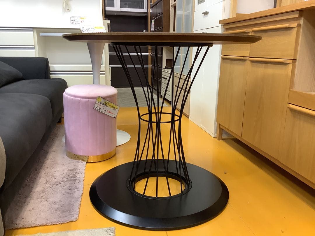 ニトリ　ダイニングテーブル　コルーナ　ウォールナット