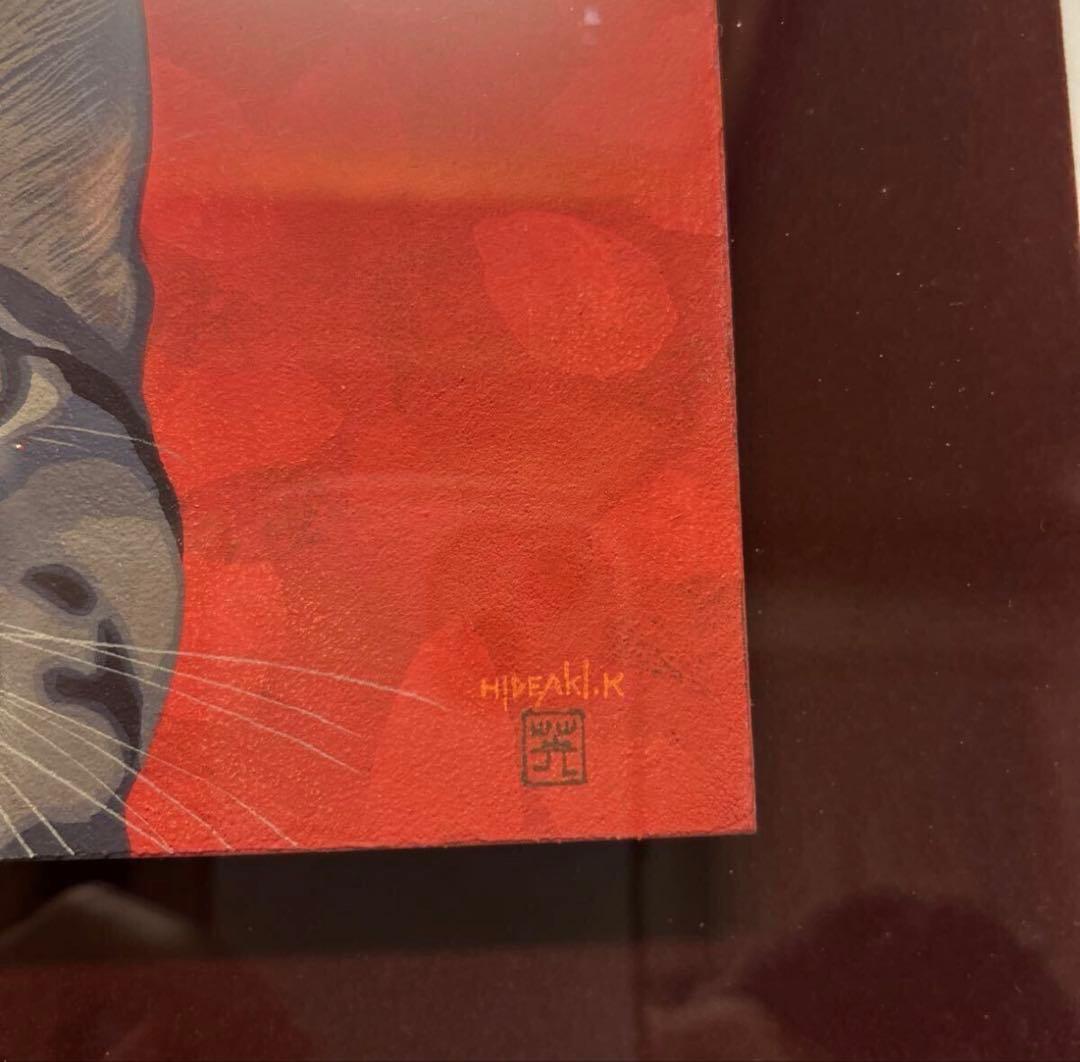 小林英且 夢思ひ SM アクリルボックス額装 真作 東京藝術大学大学院修 日本画