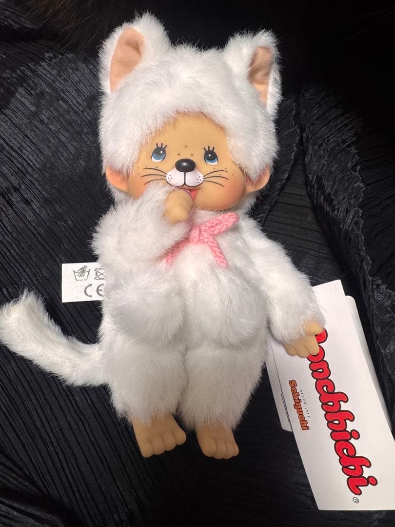 ！レア！EU限定 モンチッチ white cat ネコ 白いネコ