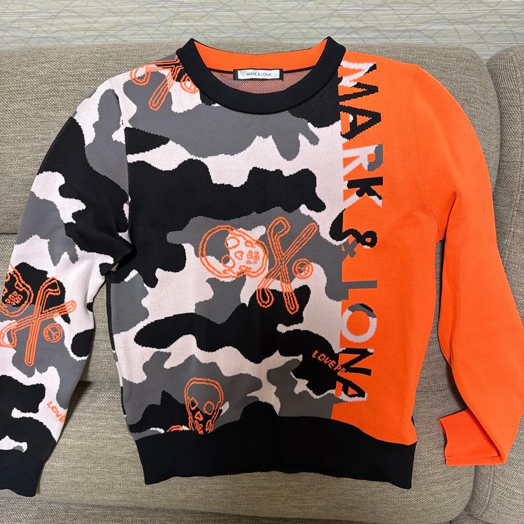 MARK & LONA 迷彩柄セーター