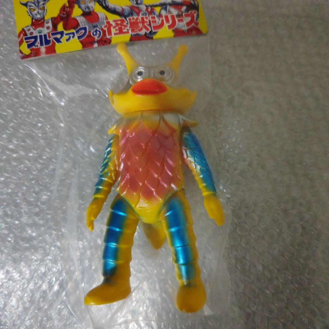 ブルマァク　ウルトラマンレオ　ギロ星獣　ポスターカラー　ソフビ　未開封