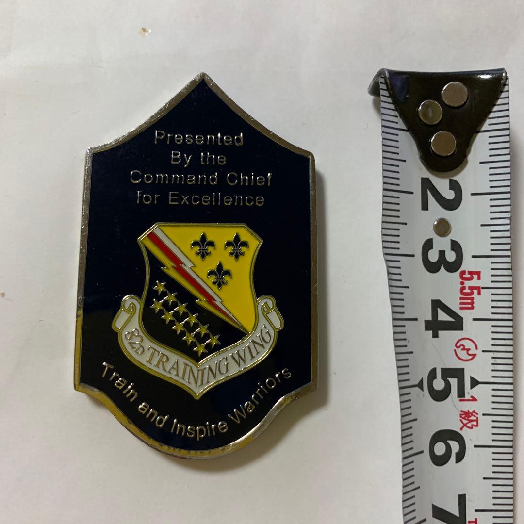 米軍　米空軍第82訓練団　指揮最上級曹長　限定　非売品