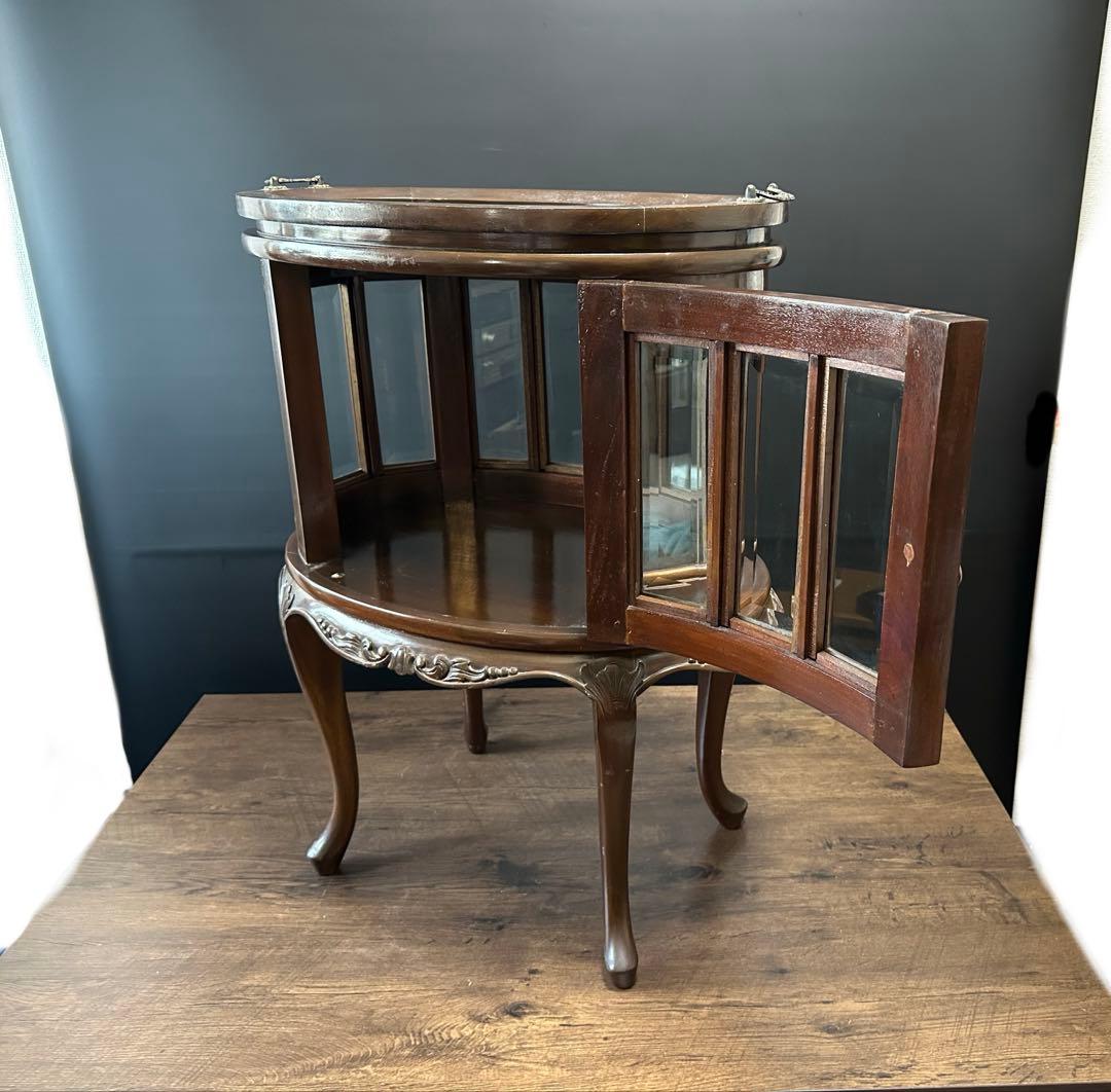 英国アンティーク　ティーキャビネット