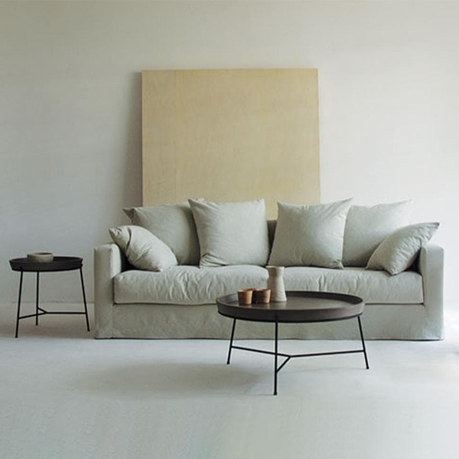 【美品】moda en casa アポロ エンドテーブル コンクリート モダン