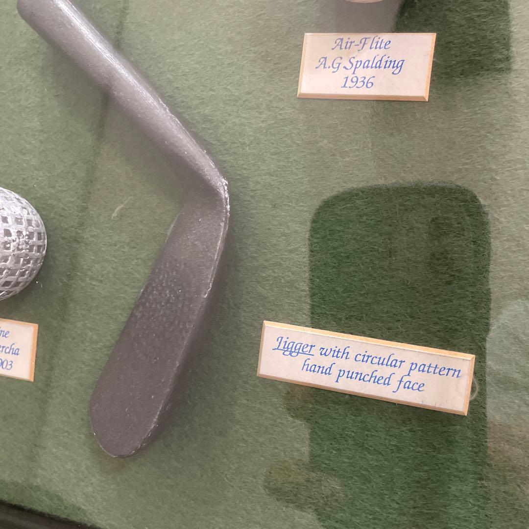 ゴルフ ディスプレイ アンティーク ビンテージ