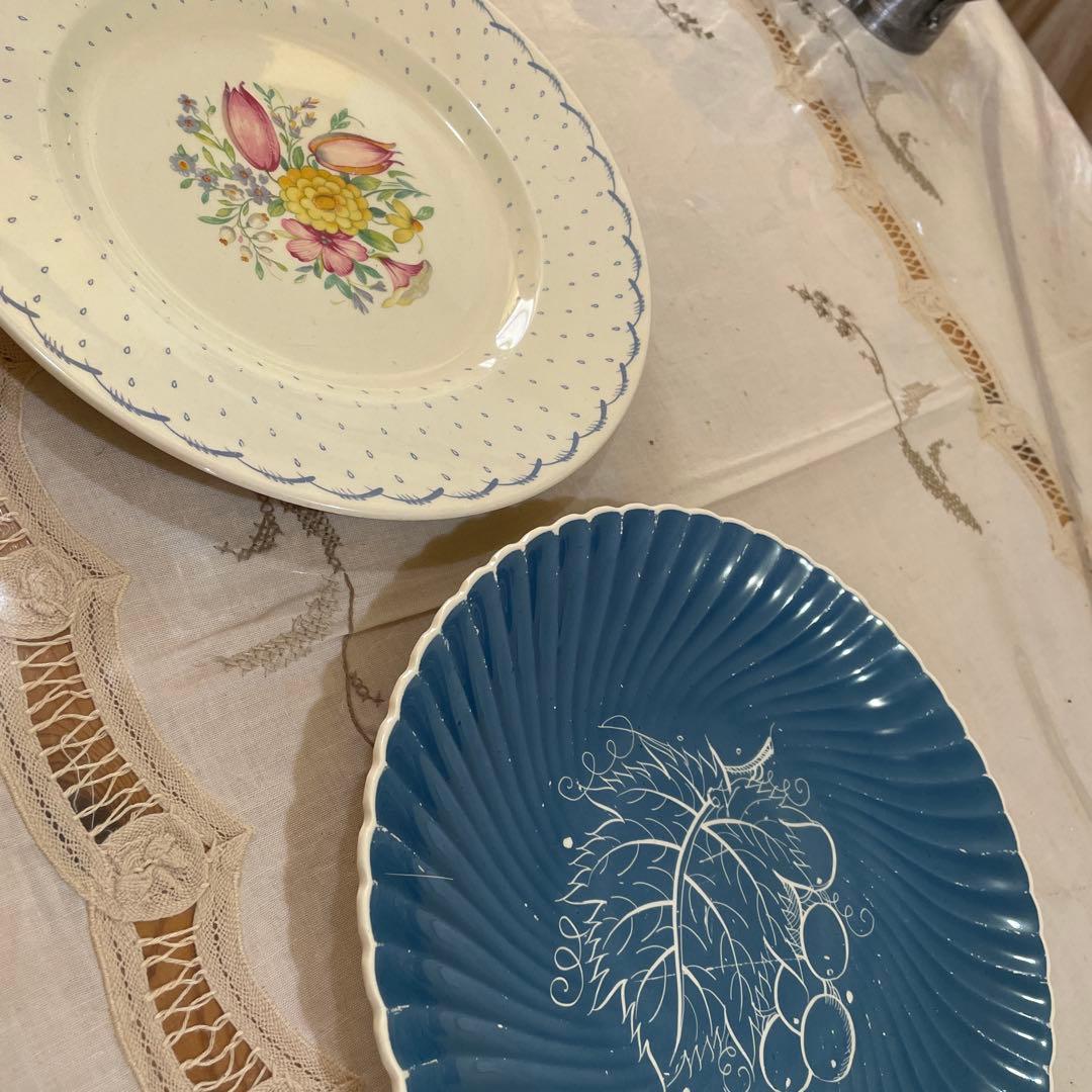 567スージークーパープレート大2枚セット、プランタ、エアログラフィックディナー