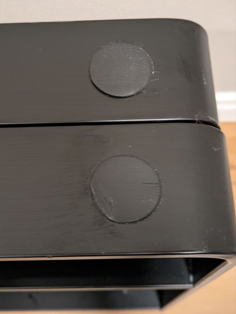 カナデモノ THE LEGS / テレビボード × Black