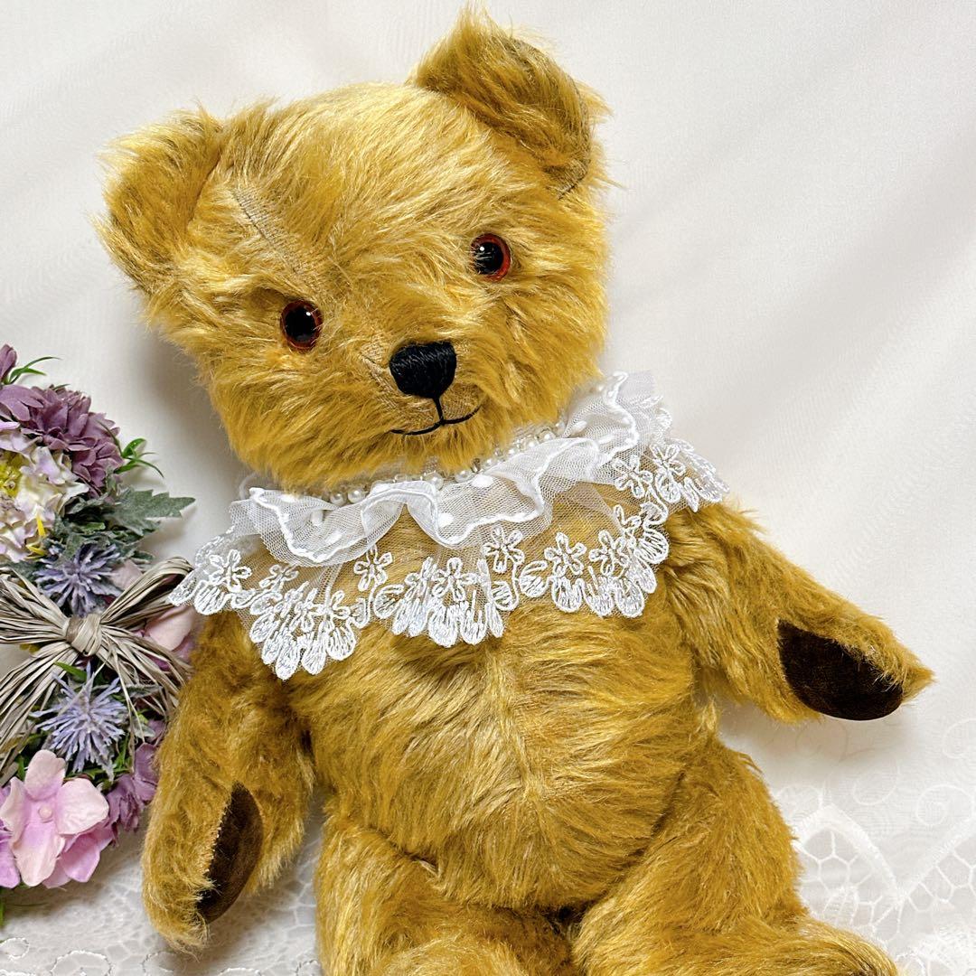 ❤️キュートなペディグリーベア❤️ アンティークベア　ビンテージテディベア　1950