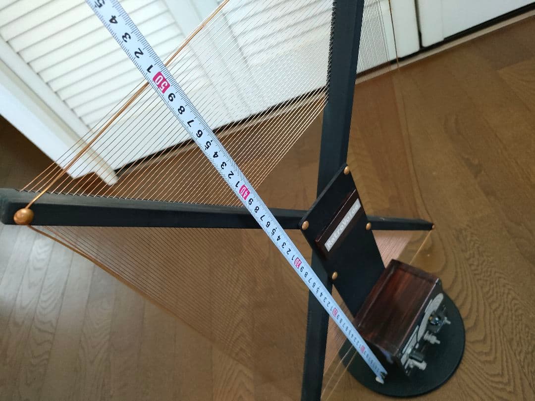 日本製レトロ感覚あふれるラジオ精密ループアンテナ(新品未使用品)