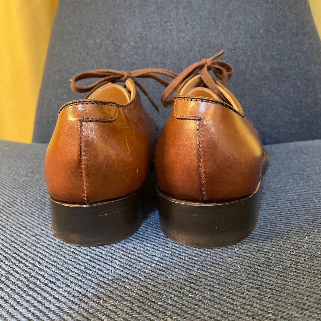 新品　オールデン　Ⅴチップ　カーフ　54441　茶　5ハーフ