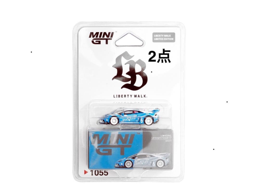 ミニカー MINI GT 1/64 LAMBORGHINI HURACAN GRAVITY
