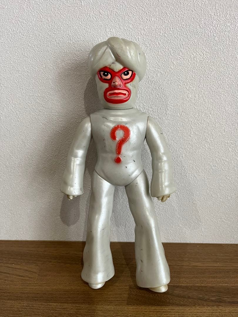 【当時もの】タイガーマスク ソフビ ミスター・クエスチョン 、セット