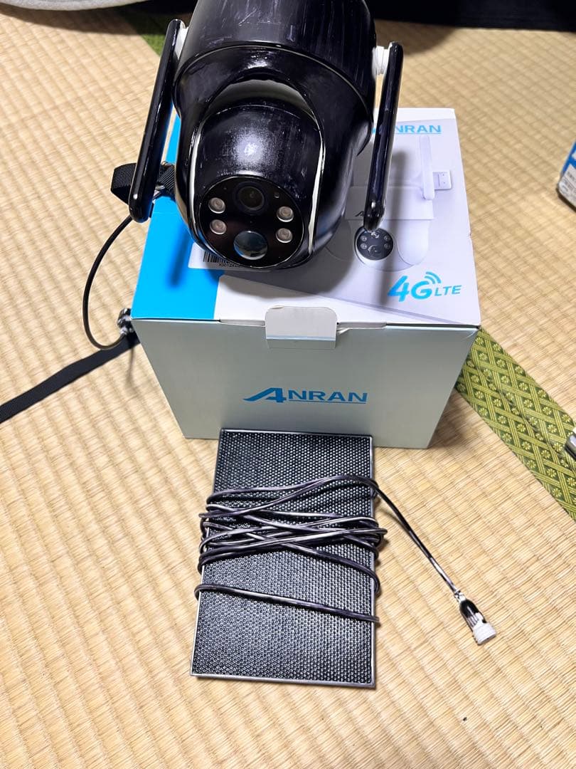 4Gソーラー ワイヤレス 防犯カメラ ANRAN G1Pro