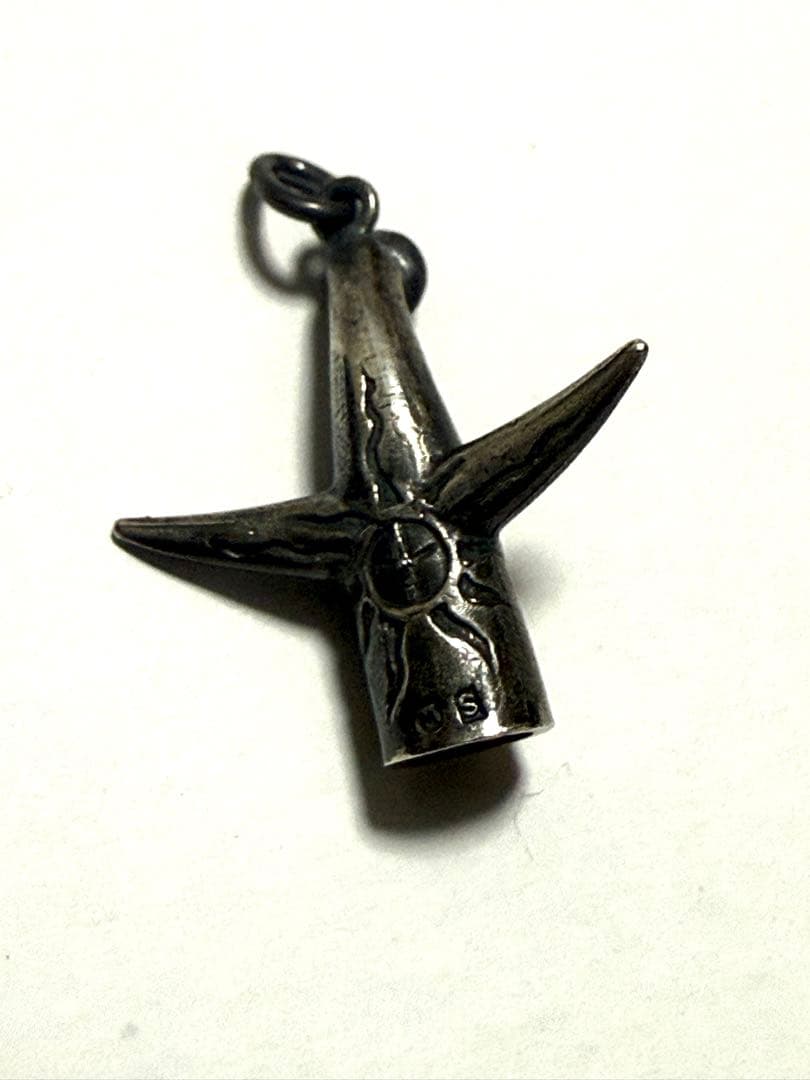 希少 当時品 太陽の塔 ネックレス トップ ミキモト シルバー製