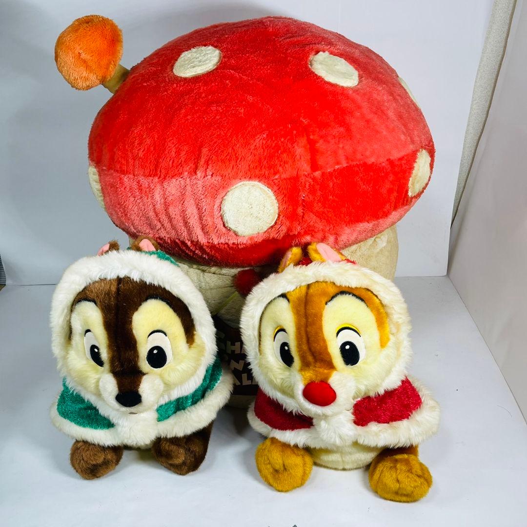 希少 レア DISNEY ディズニーストア ジャンボプラッシュ チップ&デール