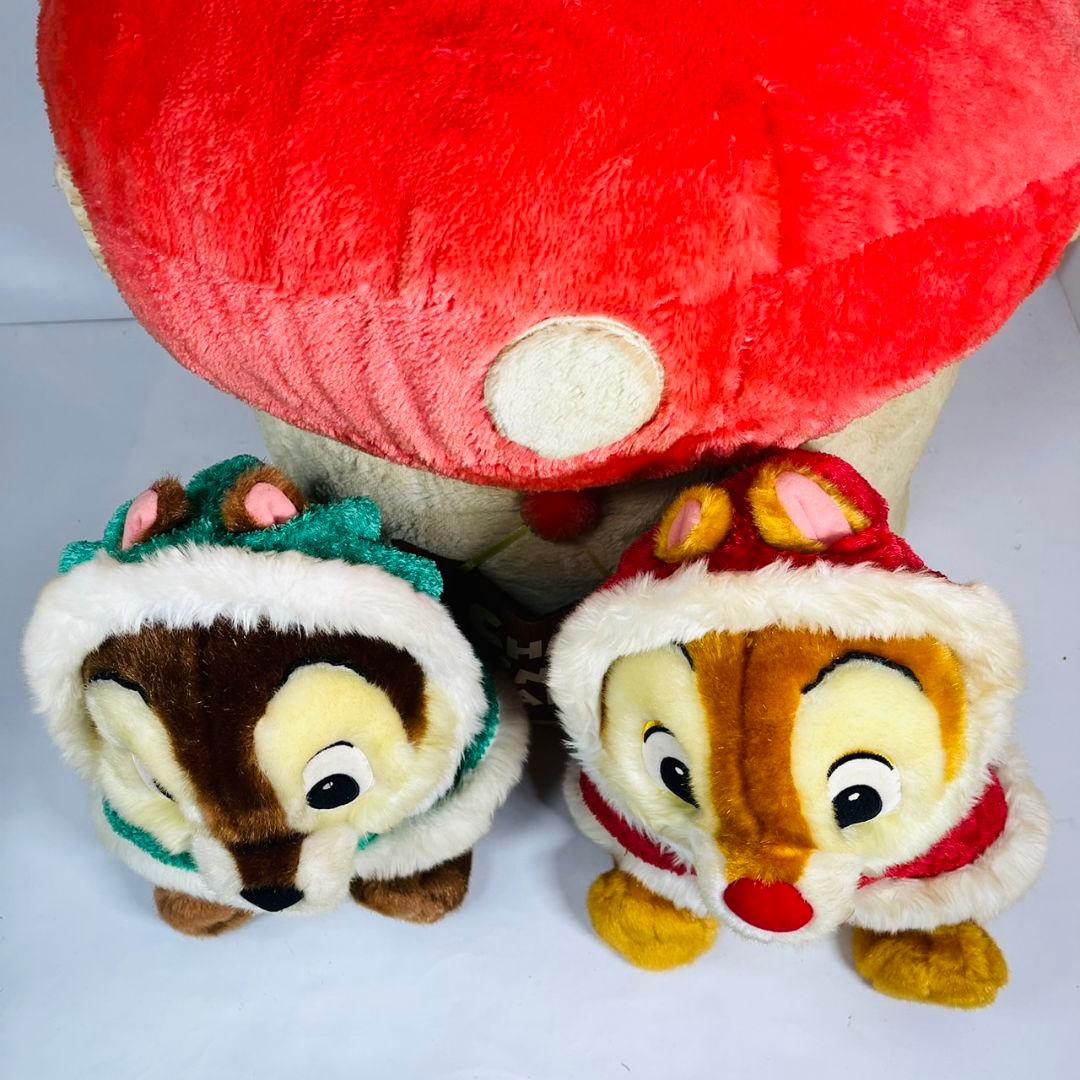 希少 レア DISNEY ディズニーストア ジャンボプラッシュ チップ&デール