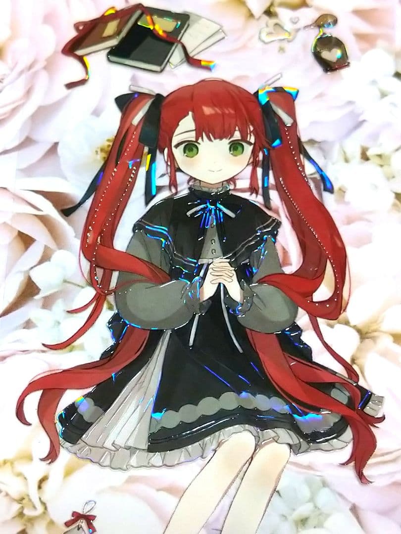 J495＃黑糖可可(贝壳光)野葵切り売り海外人物マステ女の子