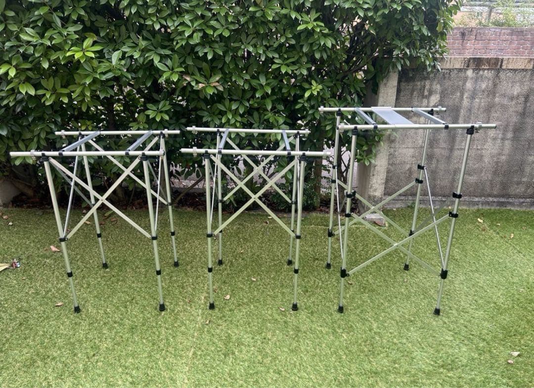 【スノーピーク】マルチスタンド・ブリッジバー付き(3セット)