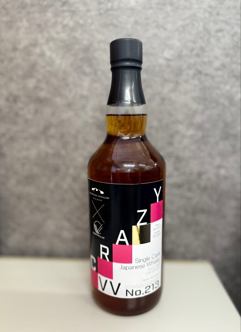 【緊急値下げ】CRAZY VV シングルカスクウイスキー No.213
