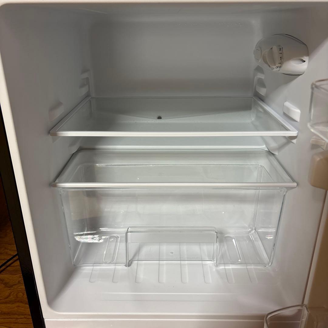 オーヤマ ノンフロン冷凍冷蔵庫 87Ｌ　【2020年製】PRC-B092D-M