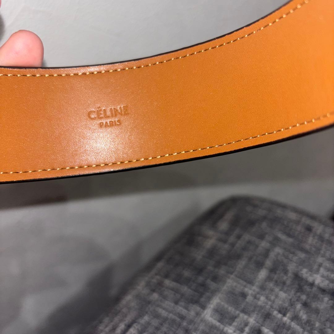 CELINE　カチューシャ　カーフスキン&キャンバス