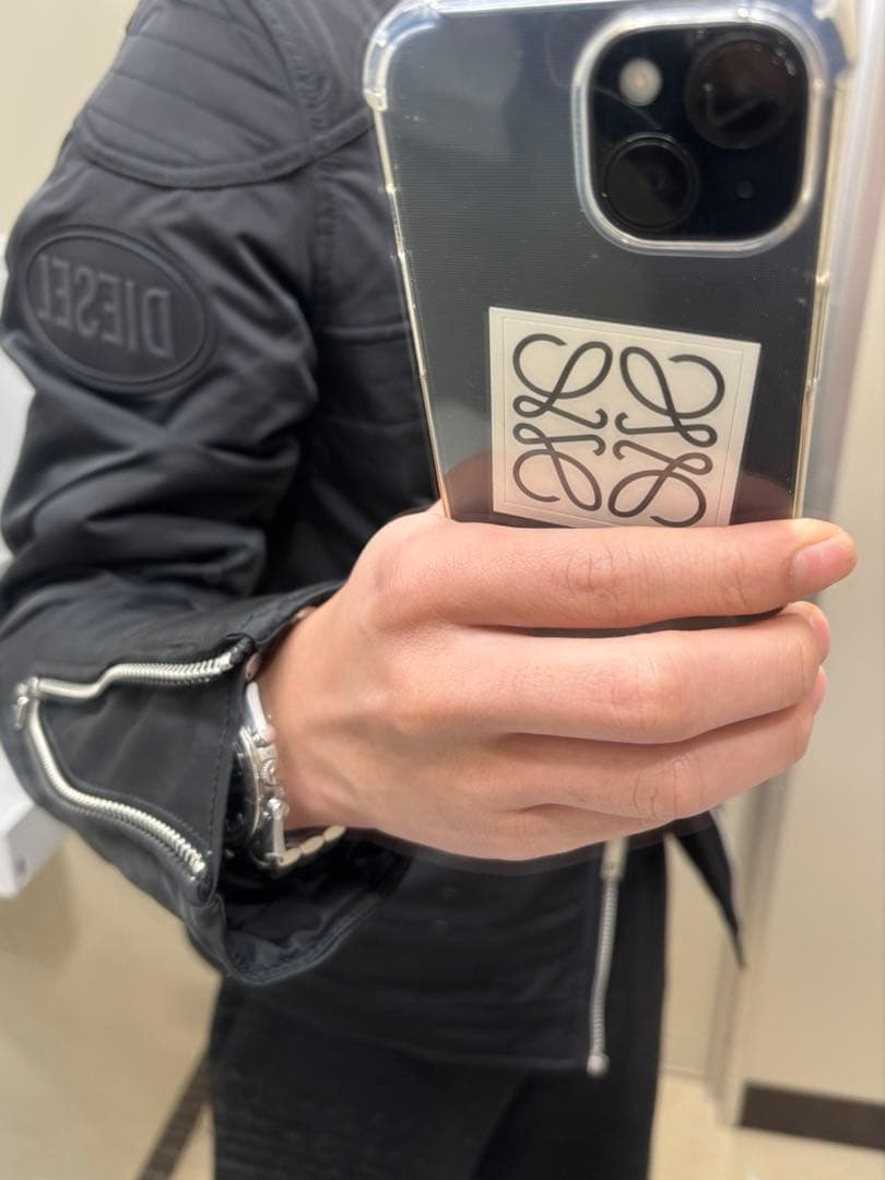 DIESEL シングルライダースジャケット