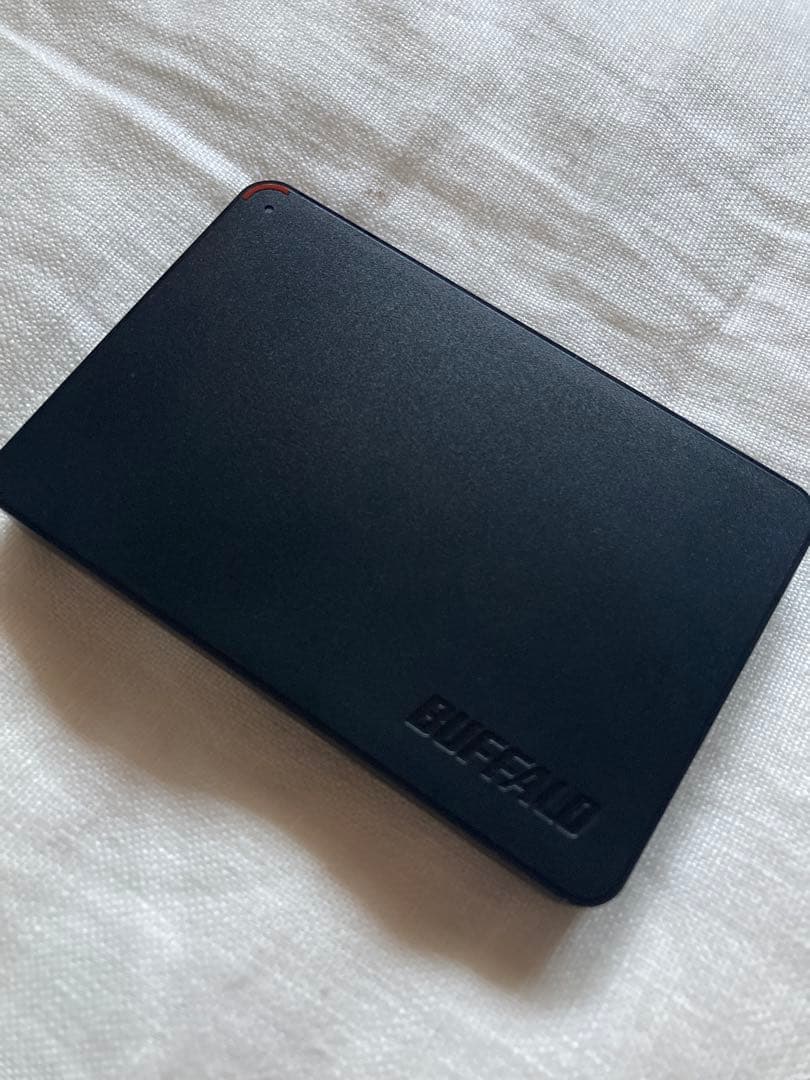 BUFFALOポータブルHDD 2TB ELECOMHDDケース【セット売り】