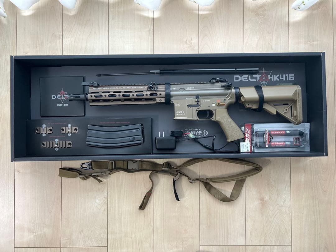 HK416 デルタカスタム 次世代電動ガン 引退セット