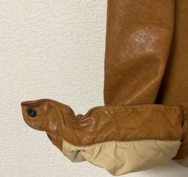 FAKTOR ファクター レザージャケット Mサイズ イタリア製 キャメル