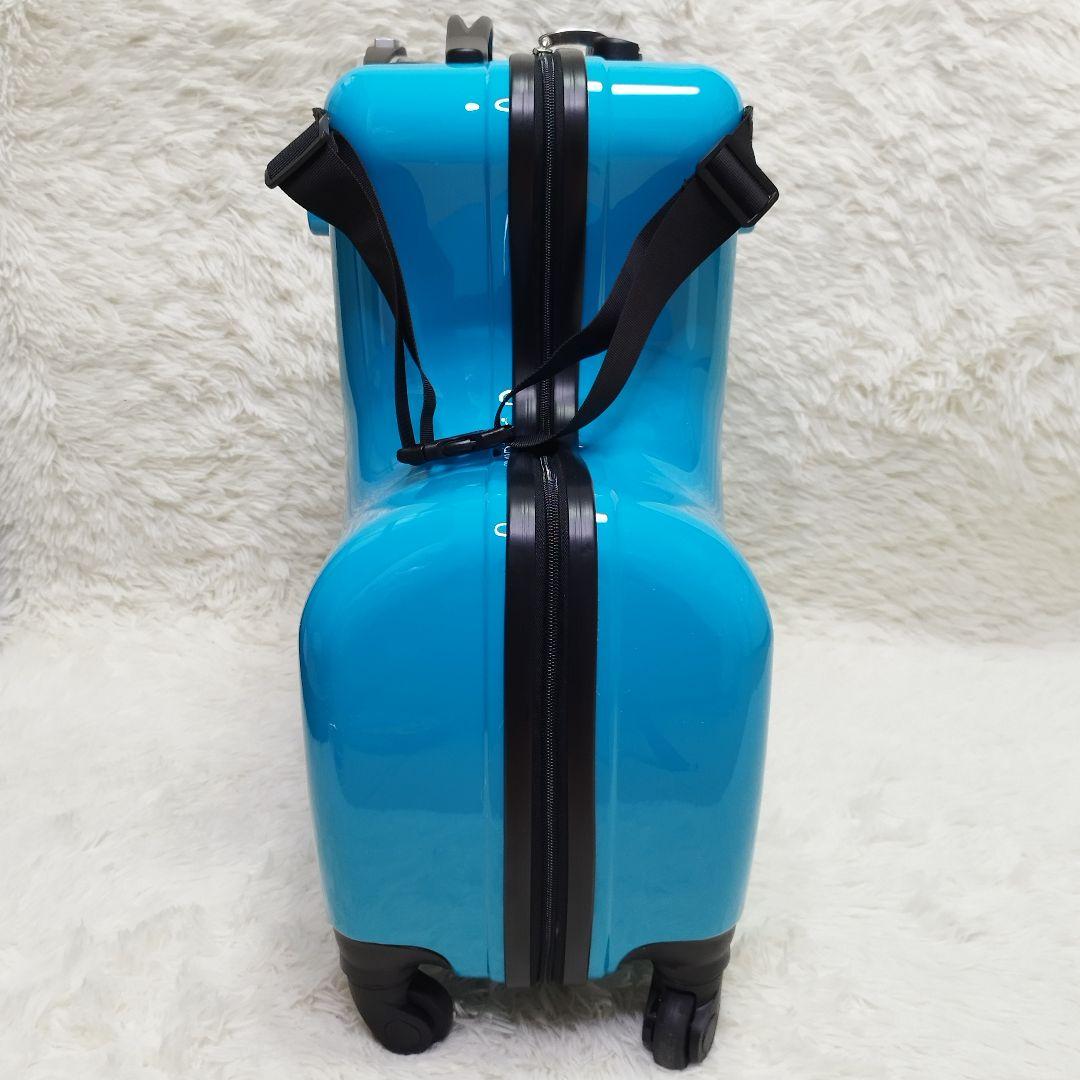 極美品✨NORICCO ノリッコ　子どもが乗れるキャリーケース　スーツケース　M