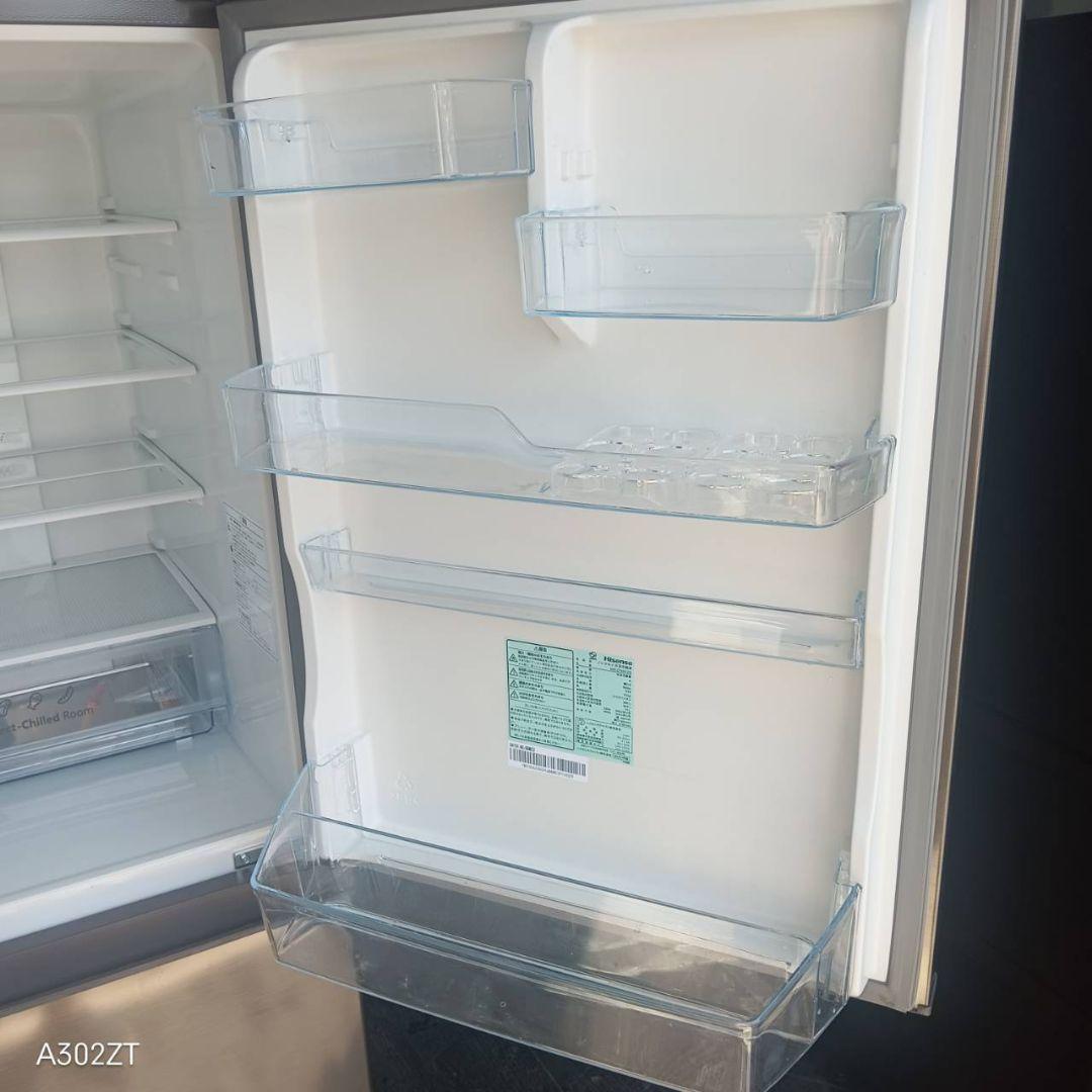 ☆2529設置まで対応 ハイセンス　大型冷蔵庫　自動製氷機能付き　360L