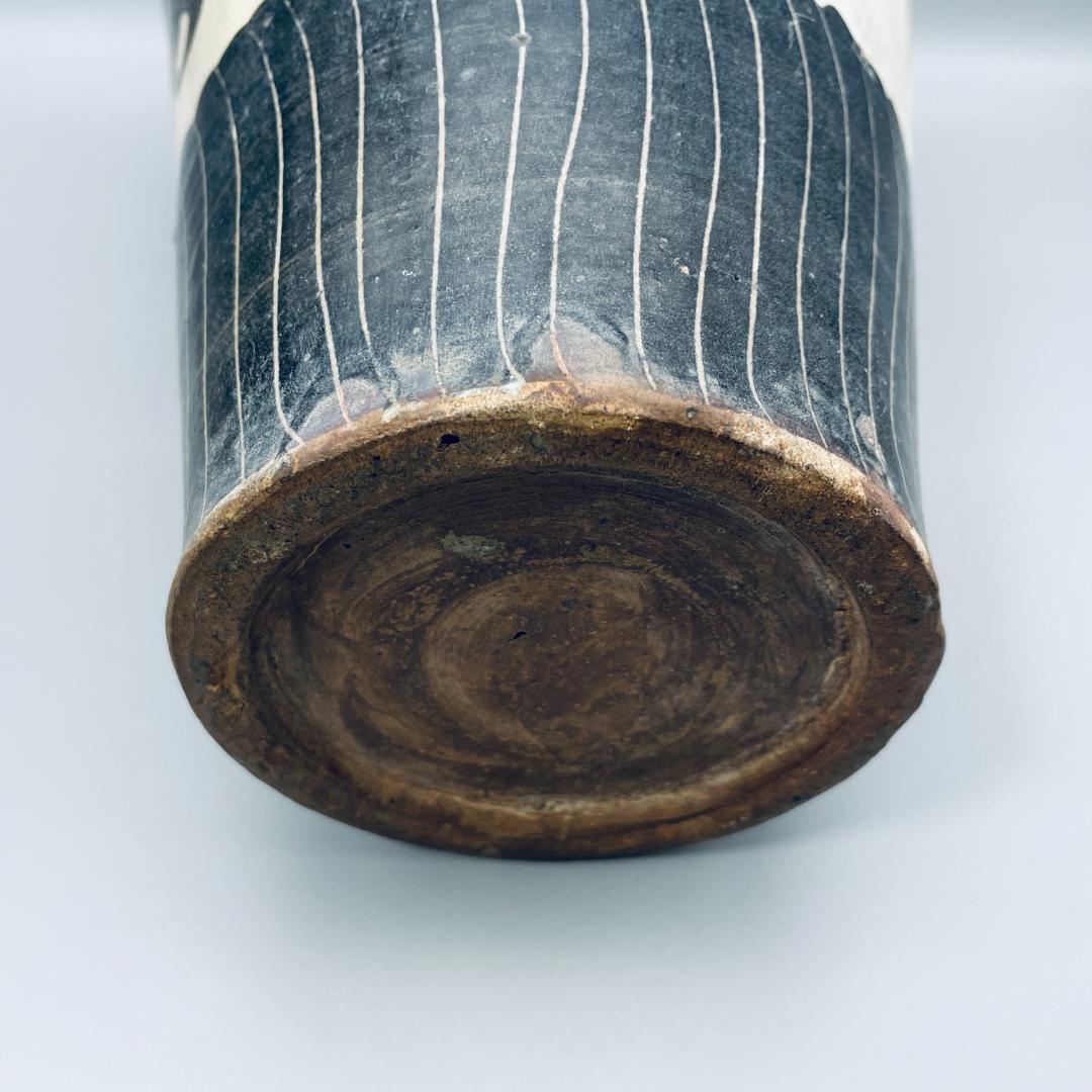 北宋 磁州窯 龍紋 梅瓶 中国陶磁器