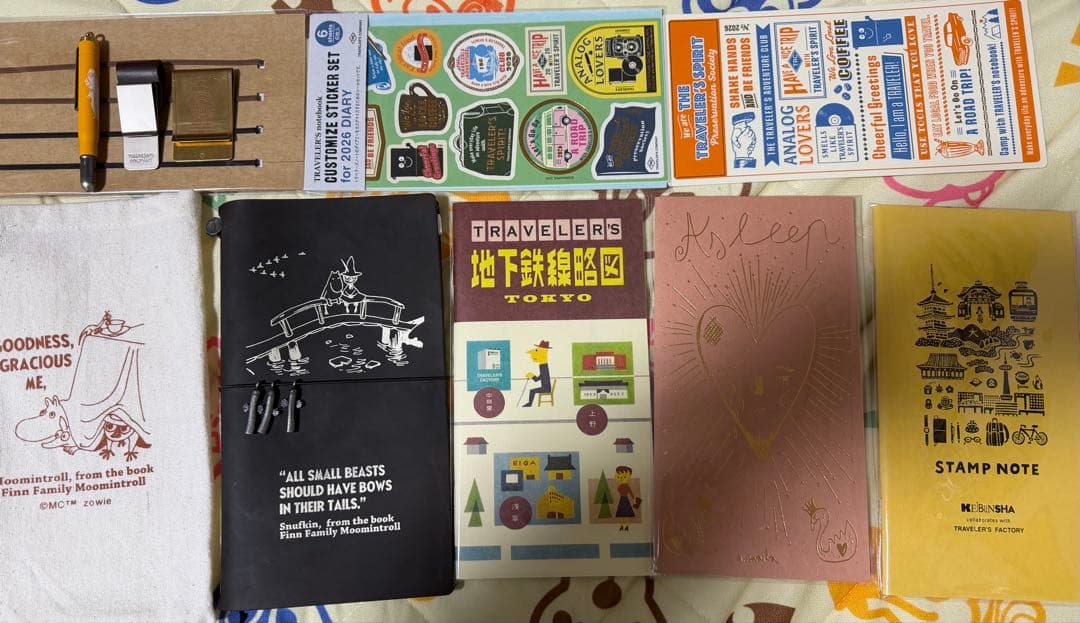 トラベラーズノート　ムーミン