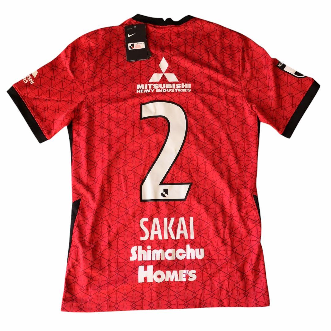 新品級　浦和レッズ　ユニフォーム　2021年　酒井宏樹　Mサイズ　ナイキ