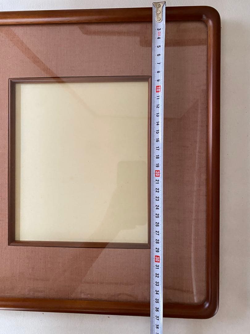 木製　額縁　5枚　隅丸　色紙額縁　未使用　書道　①