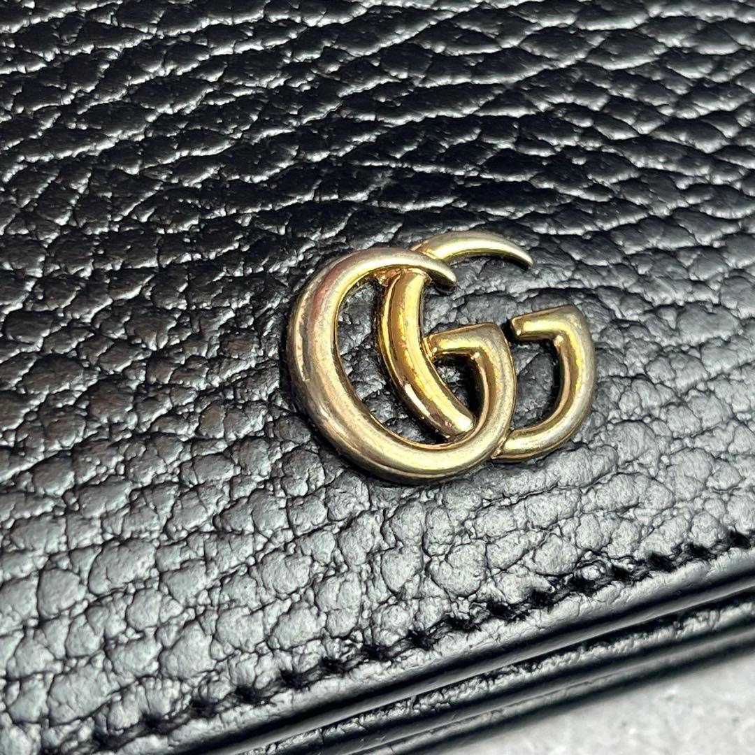 GUCCIグッチプチマーモントコンパクト財布
