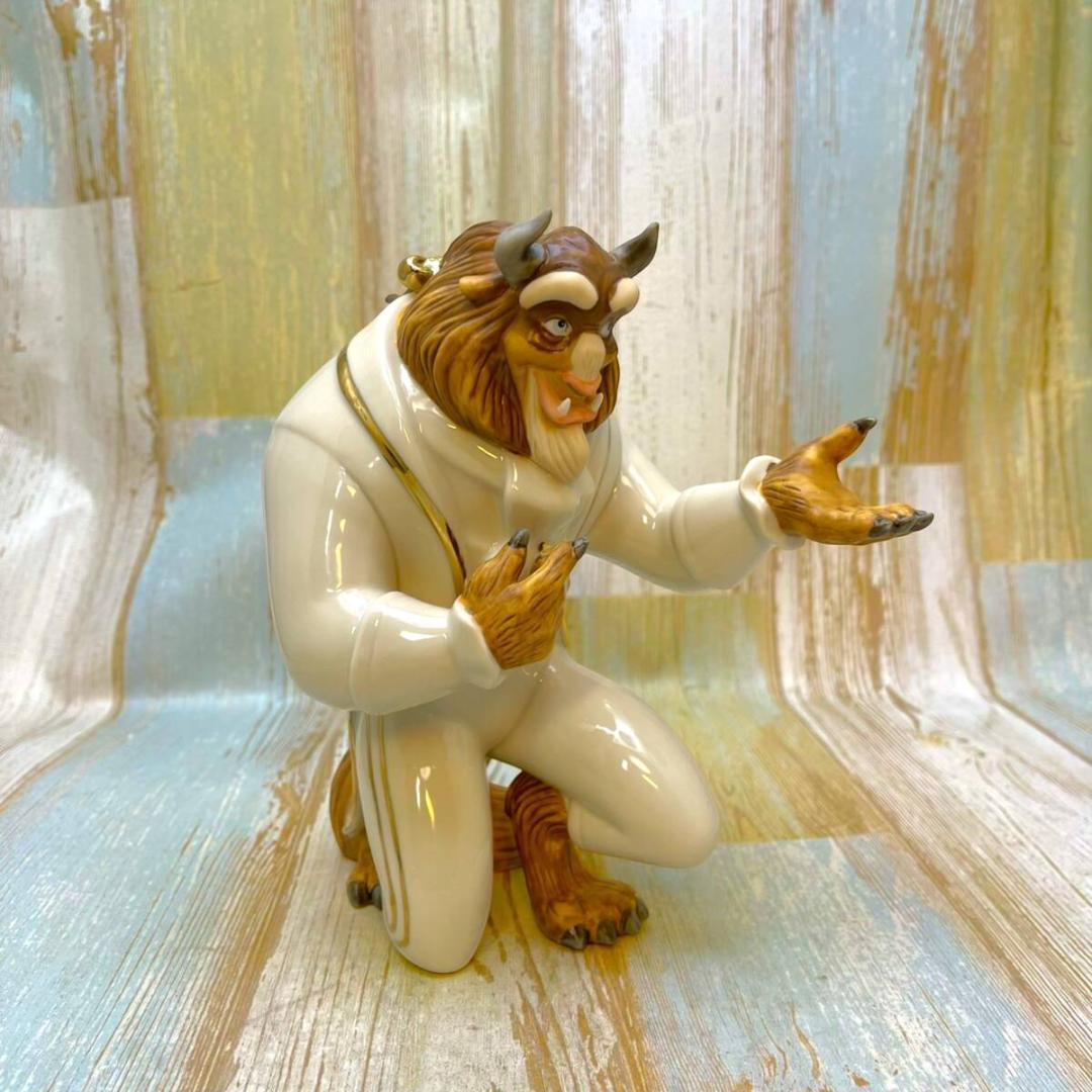 新品 レア★美女と野獣 ビースト レノックス LENOX 陶器製 フィギュア